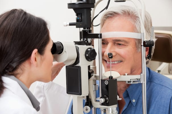 optometrist examination